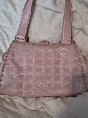 Pink 💕 Chanel Jacquard Purse